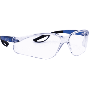 INFIELD Schutzbrille Raptor, Kategorie II, blau, farblose PC-Scheibe F K CE, 24g Bild 1