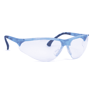 INFIELD Brille TERMINATOR, Kategorie II, blau, PC-Scheibe, farblos, AF/AS-Beschichtung, 27g Bild 1