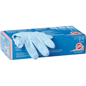 KCL Einmalhandschuh Dermatril® P 743, Kategorie III, blau, Nitril, 280mm, Größe 8(M), 50 / Verpackungseinheit Bild 2