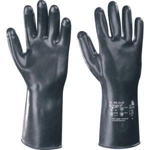 KCL Chemikalien-Schutzhandschuh Butoject® 898, Kategorie III, Butyl, 350mm, Größe 10 Bild 1