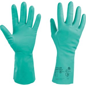 KCL Chemikalien-Schutzhandschuh Camatril® 730, Kategorie III, grün, Nitril, 310mm, Größe 9 Bild 1