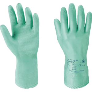KCL Chemikalien-Schutzhandschuh Lapren® 706, Kategorie III, grün, Latex, 310mm, Größe 10 Bild 1