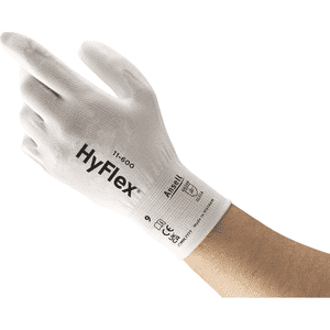 Ansell Schutzhandschuh HyFlex® 11-600, Kategorie II, weiß, Nylon, 240mm, Größe 6 Bild 3