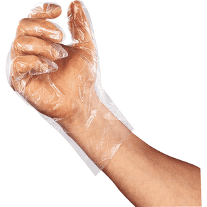 Einmalhandschuh SensaFoil®, Kategorie I, transparent, Polyethylen, Universalgr.10,300 / Verpackungseinheit Bild 1