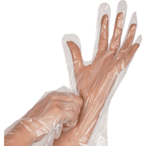 Einmalhandschuh SensaFoil®, Kategorie I, transparent, Polyethylen, Universalgr.10,300 / Verpackungseinheit Bild 3