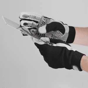 Work Schnitt-Schutzhandschuh SecuGrip® VCD, Kategorie II, EN 388, Level 4X33C, sw/gr, Größe 8 Bild 2