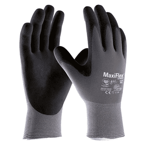 ATG Handschuh MaxiFlex® Ultimate 42-874, Kategorie II, schwarz, 250mm, Größe 7 Bild 1