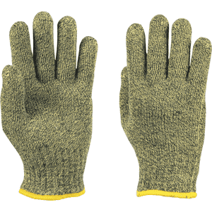 KCL Hitzeschutz-Handschuh KarboTECT® 950, Kategorie III, gelb/schwarz, 250mm, Größe 7 Bild 1