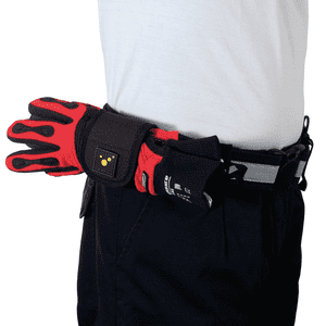 TEE- UU Handschuh- Holster FIX, schwarz, Polyester, 80 x 100 x 30mm, 45g Bild 4