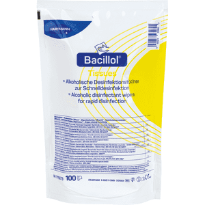 HARTMANN Nachfüllpack tissues (Desinfektionstücher)Bacillol®, gebrauchsfertig, 100 / Verpackungseinheit Bild 1