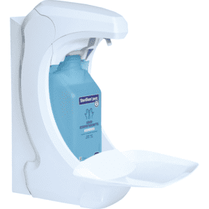 HARTMANN Eurospender RX5 Touchless, weiß, Kunststoff, 142 x 102 x 269mm Bild 1