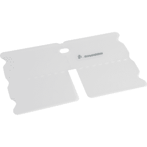 Kroschke MaskenSafe, PVC-frei, matt transparenter Kunststoff, 190x115mm, 10 / Verpackungseinheit Bild 2