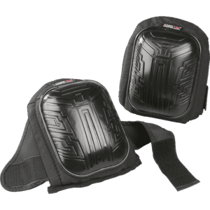 Knieschoner Basic black, EN 14404, schwarz, mit Klettverschluss, Einbandhalterung Bild 1