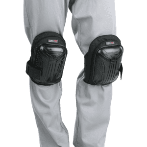 Knieschoner Basic black, EN 14404, schwarz, mit Klettverschluss, Einbandhalterung Bild 2
