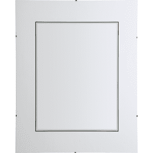 Bildhalter Clip-Fix, rahmenlos, mit Reflexglas, für Bildformat 150x210mm, 210x297mm Bild 1