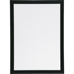 DURABLE Informationsrahmen DURAFRAME, schwarz, selbstklebend, DIN A4, 2 Stück / Verpackungseinheit Bild 1