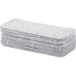 Ersatz Löschfilz, für nobo Tafelwischer, schnell auswechselbar, 10 Stück / Verpackungseinheit Bild 1