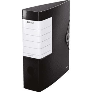 LEITZ Qualitäts- Ordner 180° Solid, breit, schwarz, Polyfoam, 82 x 318 x 290mm Bild 1