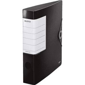 LEITZ Qualitäts- Ordner 180° Solid, schmal, schwarz, Polyfoam, 62 x 318 x 290mm Bild 1