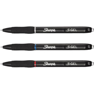 Newell Brands, Sharpie® S-Gel, Gelschreiber, Rot/Blau/Schwarz, 3 / Verpackungseinheit, 95x16x194mm Bild 2