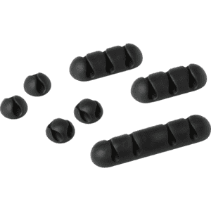 DURABLE, CAVOLINE® CLIP MIX, Kabelcl, Kunststoff, graphit, 7St/VE, versch.Ausführungen Bild 1