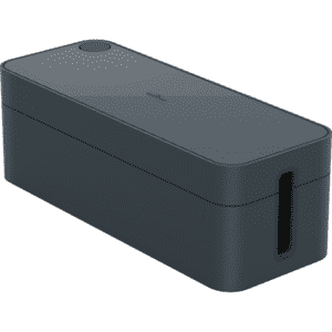 DURABLE, CAVOLINE® BOX L, Kabelbox, graphit, Kunststoff, 40,6 x 15,6 x 13,9cm Bild 1