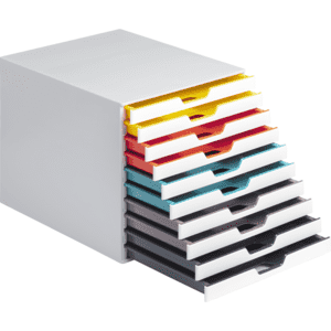 DURABLE, Varicolor Mix 10, 10 Fächer / DIN A4, mehrfarbig, 280 x 292 x 356mm Bild 3