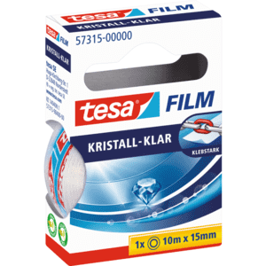 tesafilm® kristall- klar, Rolle = 10 m, Breite: 15 mm, Schachtel Bild 2