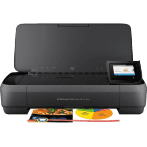HP OfficeJet 250, mobiler Drucker und Scanner mit Akku bis Größe A4, Touchscreen Bild 1