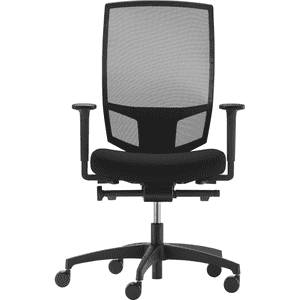 Drehstuhl Dauphin AJ 5776 EVO, schwarz, Sitzhöhe 40-52 cm Bild 1