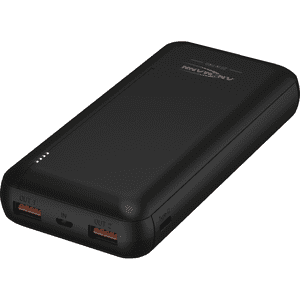 ANSMANN Powerbank PB320PD, Quick Charge 3.0, 20000 mAh, 20W, Micro - USB Kabel Bild 2