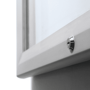 Schaukasten, abschließbar, IP56, Aluminium, 1025 x 760 x 47mm, 8xA4, 17,34kg Bild 2