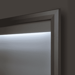 LED Schaukasten, abschließbar, IP56, Aluminium, 860 x 583mm, 4xA4, 11,94kg Bild 3