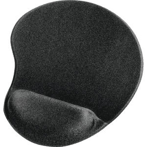 hama Mauspad Ergonomic, Handballenauflage, für Laser - und Optische Mäuse, 215x255mm Bild 1