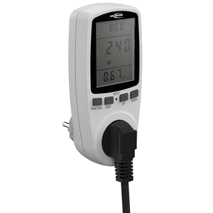 ANSMANN Energiekosten Messgerät, mit extra großem LCD Display, weiß, 165 x 82 x 65mm Bild 4