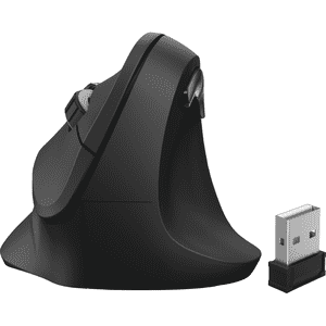 hama Ergonomische Funkmaus EMW-500, vertikale Ausf, USB-Typ-A-Stecker, 86x71x115mm Bild 2