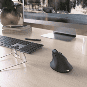 hama Ergonomische Funkmaus EMW-500, vertikale Ausf, USB-Typ-A-Stecker, 86x71x115mm Bild 3