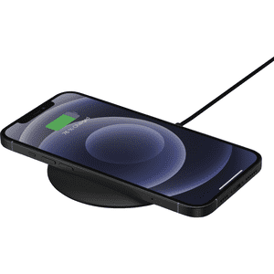 ANSMANN Qi Ladegerät, für alle Qi-fähigen Smartphones, kabellos, ABS, Ø 100mm, 130g Bild 3
