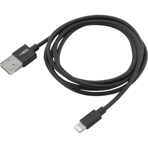 Lightning Daten und Ladekabel, für Apple- Geräte, schwarz, TPE- Kunststoff, 120cm Bild 2