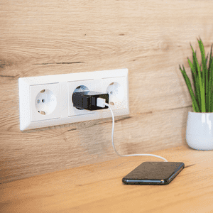 ANSMANN Netzadapter USB- A, USB- C, intelligentes 20 W USB- Ladegerät, weiß Bild 4