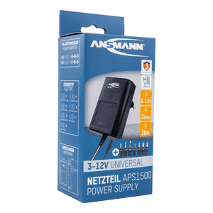 ANSMANN Universal- Netzteil APS1500, mit siebenteiligem Steckerset Bild 2