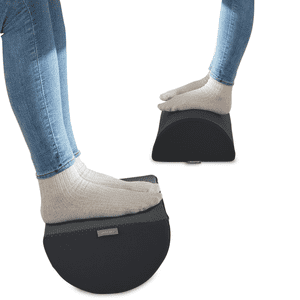 LEITZ Ergo Cosy Fußstütze, fördert eine gesunde Körperhaltung, grau Bild 4