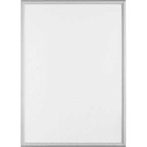 DURABLE Klapprahmen, spitze Ecken, silber, Aluminium, Profil 25mm, DIN A1 Bild 2