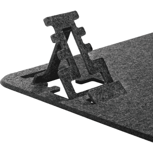 DURABLE Schreibunterlage EFFECT, grau, PET- Filz, 700 x 330 x 4mm Bild 3