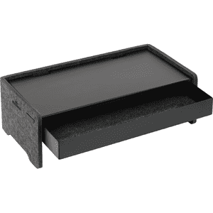 DURABLE Schublade für Monitorständer EFFECT, schwarz, Metall, 468 x 221 x 53mm Bild 1