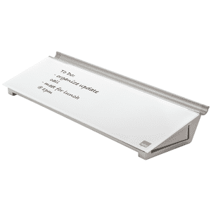 nobo Memoboard Diamond, tragbar, mit Schublade, weiß, 458 x 140 x 60mm Bild 3