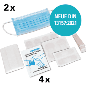 Erste- Hilfe- Ergänzungsset, DIN 13157, hygienisch verpackt Bild 1