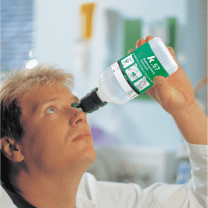 K.57 Augenspülstation mit Einzelhalterung, zur Wandmontage, 1 x 1000ml / Flasche Bild 2