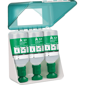 SecuBox® Augenspülstation, Pikto EN ISO 7010, 3 x 500ml- Flaschen, 236 x 225 x 125mm Bild 3