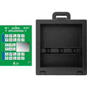 K.57 Augenspülwandbox iBox 3, für 3 Augenspülflaschen und Augenspray, 475x376mm Bild 1